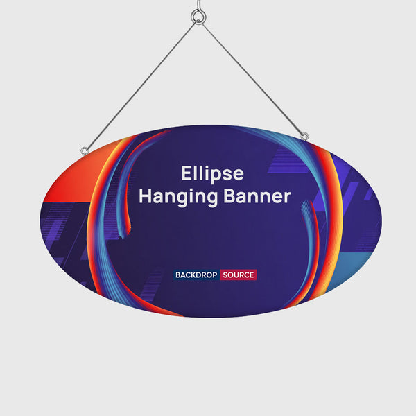 Hängendes elliptisches Sky-Tube-Banner
