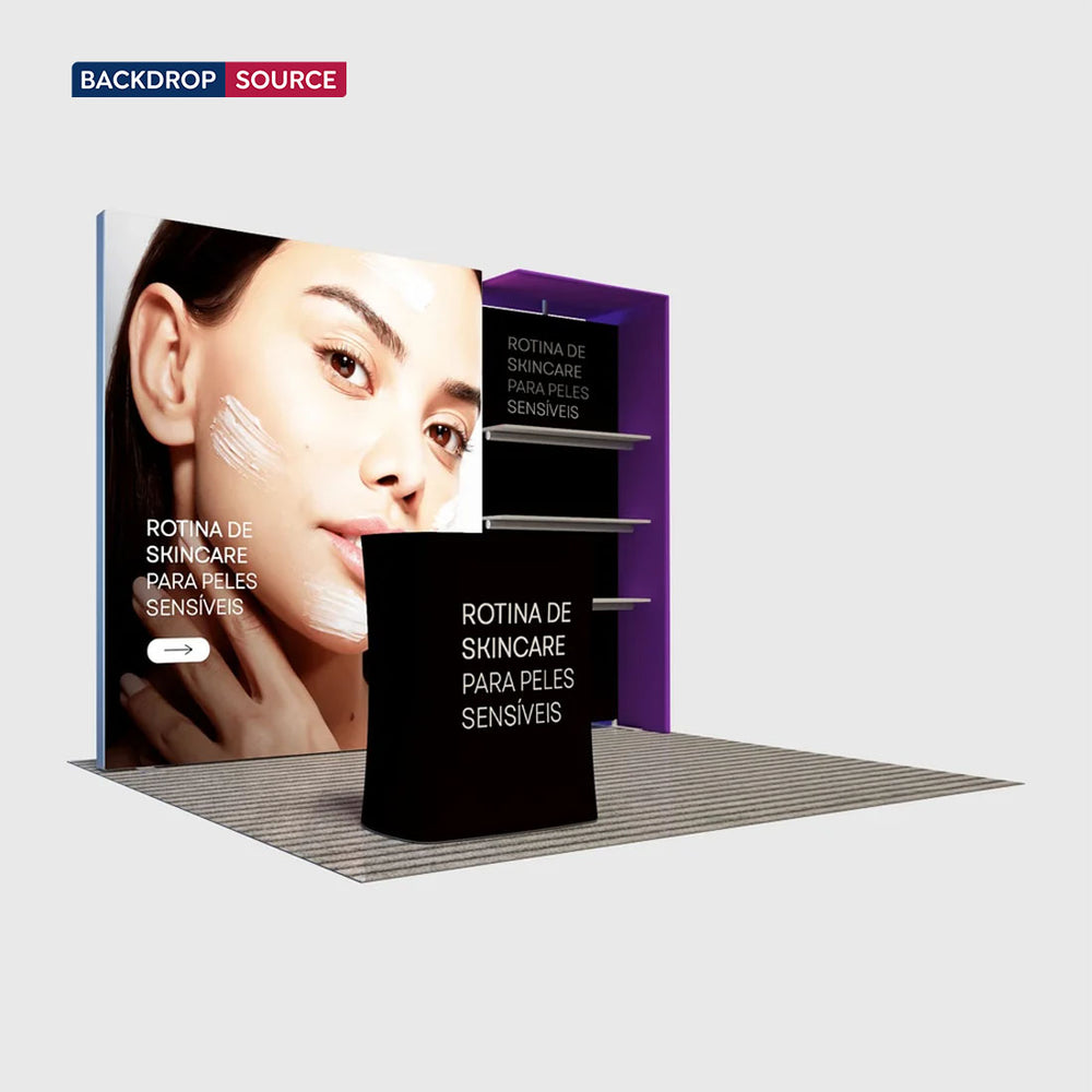 Premier 3m x 3m Messestand – Modell 5