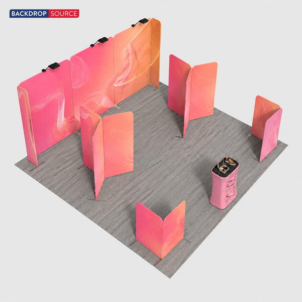 Modular Booth Kits 6m x 6m- Model 17
