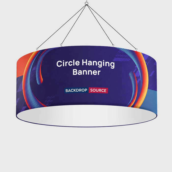 Hängendes kreisförmiges Sky-Tube-Banner