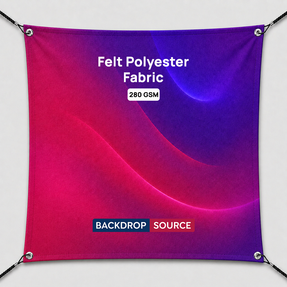 Druck auf Filz-Polyesterstoff – 280G