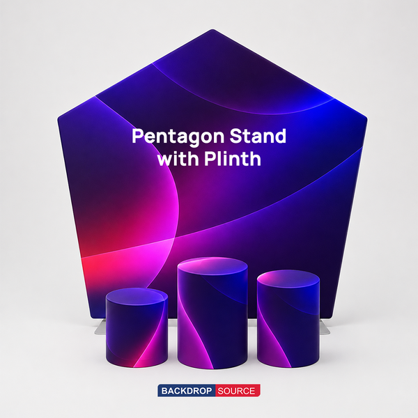Pentagon Stand with Plinth