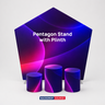 Pentagon Stand with Plinth
