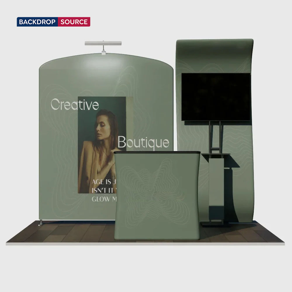 Tragbares Messedisplay 3m x 3m – Modell 11