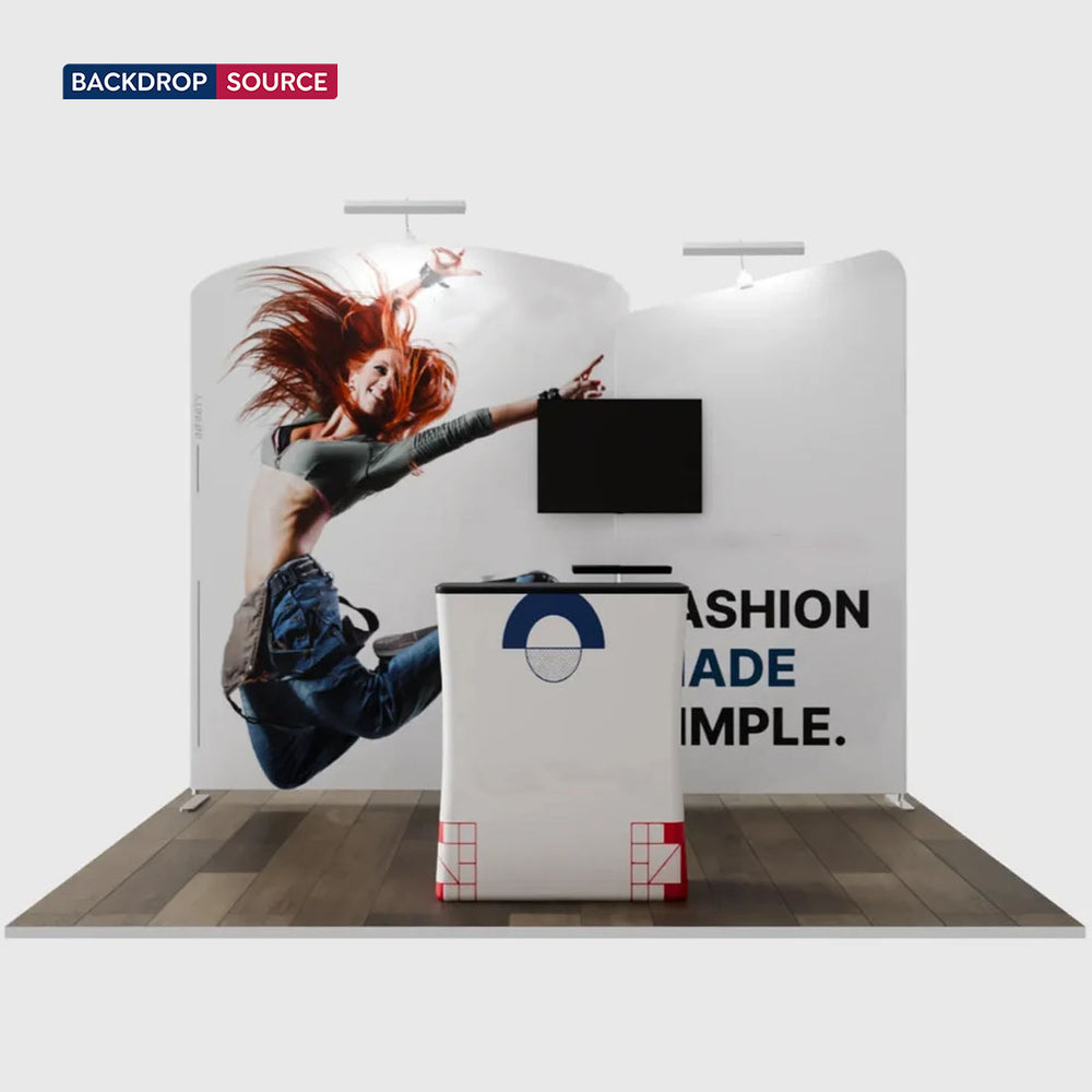 Tragbares Ausstellungsdisplay 3m x 3m – Modell 5