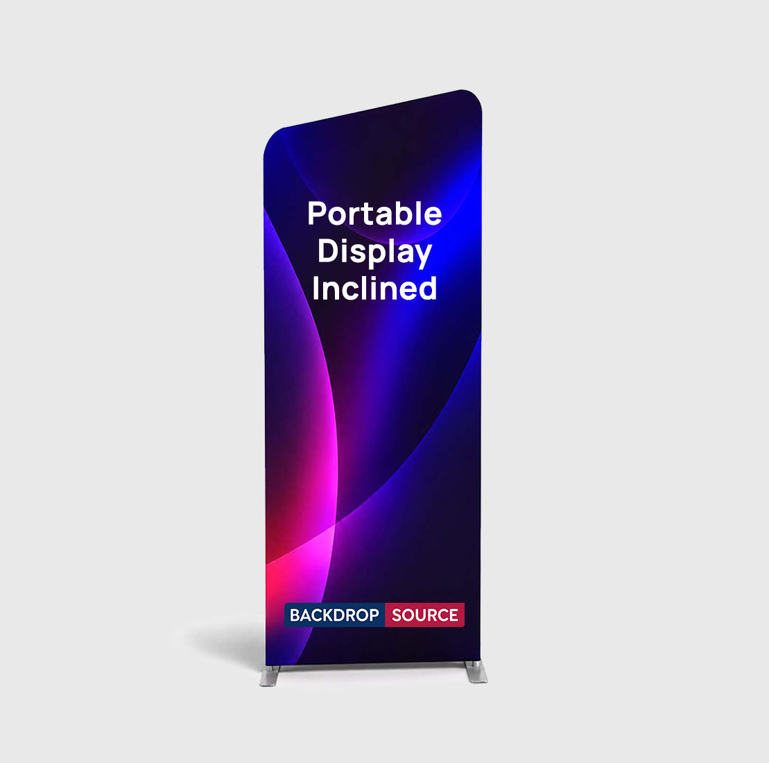 Portable Exhibit Display - Inclined