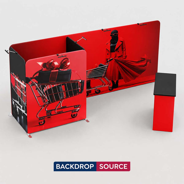 Mobiles Ausstellungsdisplay 3m x 6m – Modell 8