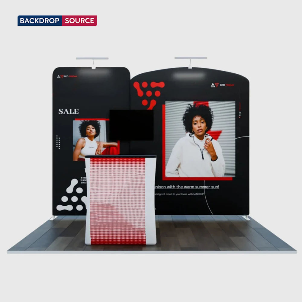 Tragbares Ausstellungsdisplay 3m x 3m – Modell 2