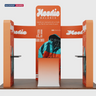 Modular Booth Kits 6m x 6m - Model 15