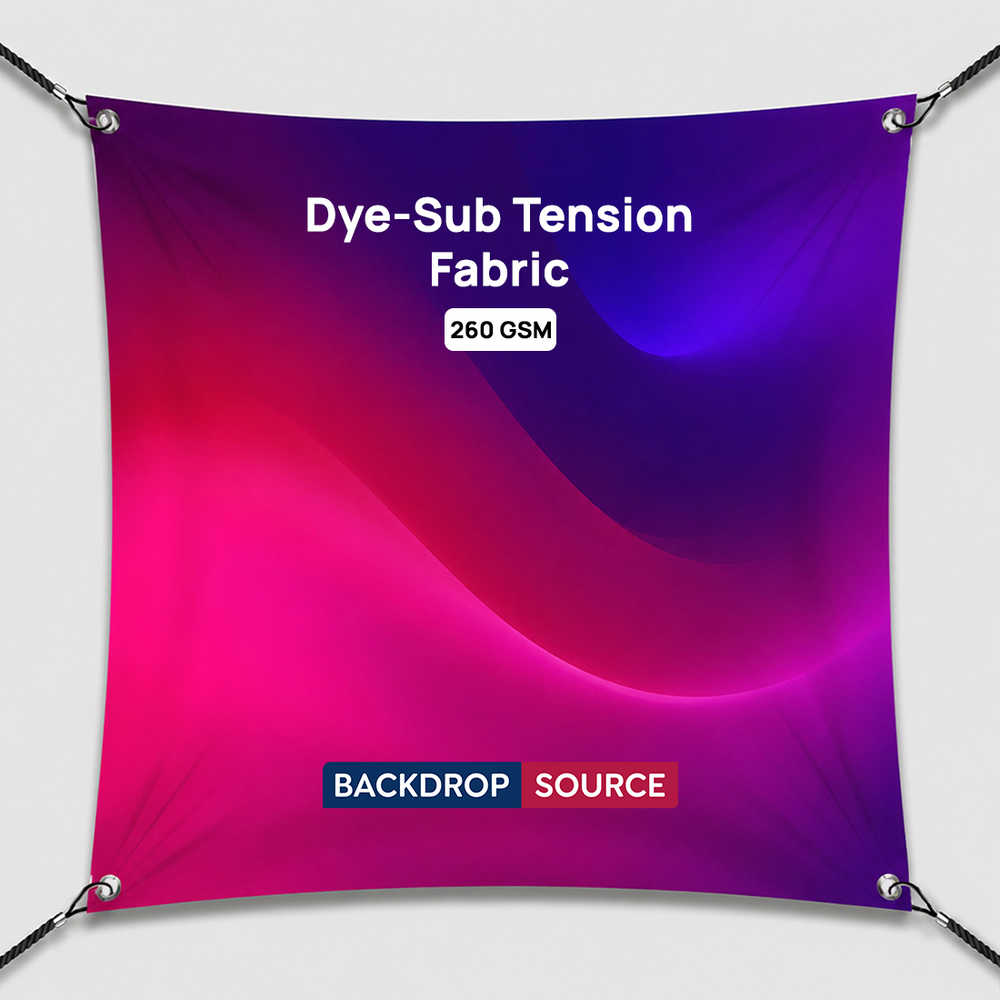 Dye-Sublimationsdruck auf Spannstoff