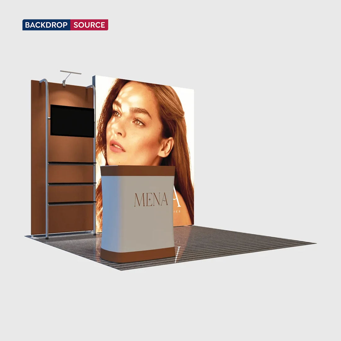 3x3m Tension Fabric Backwall Display