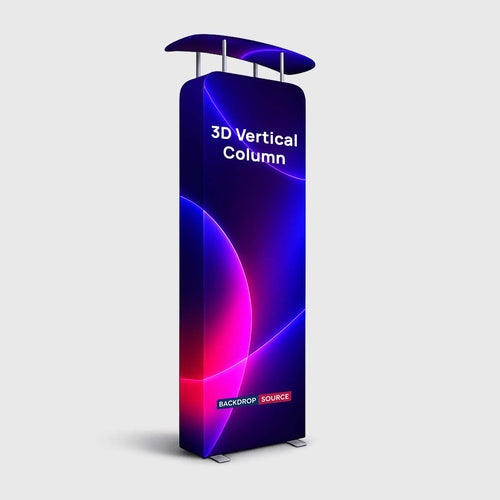 3D-Vertikalsäule mit Kopfblende