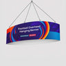 Hängendes Fußball-Überkopf-Banner