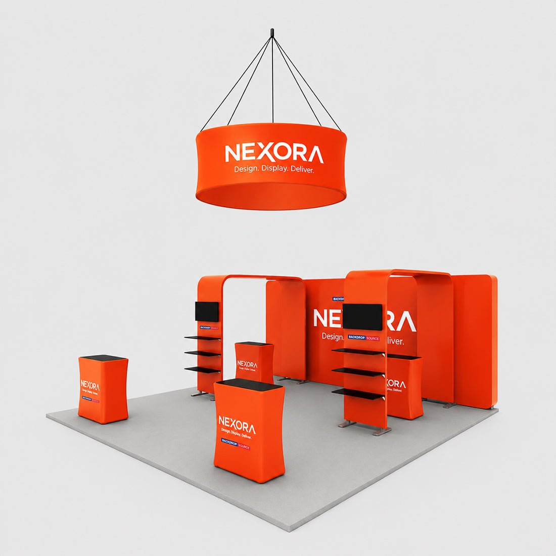Modular Booth Kits 6m x 6m - Model 09
