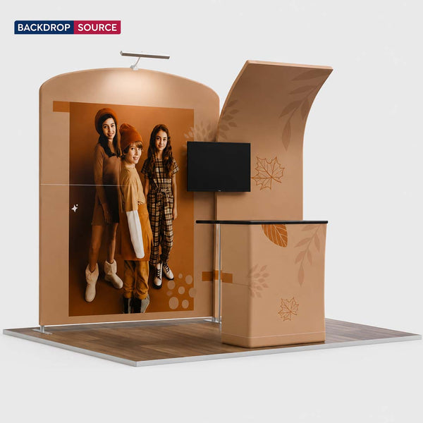 Tragbares Ausstellungsdisplay 3m x 3m – Modell 8