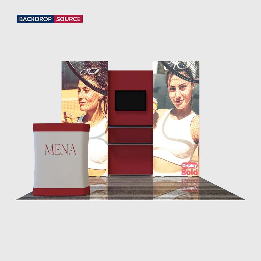 Premier 3m x 3m Messestand – Modell 7