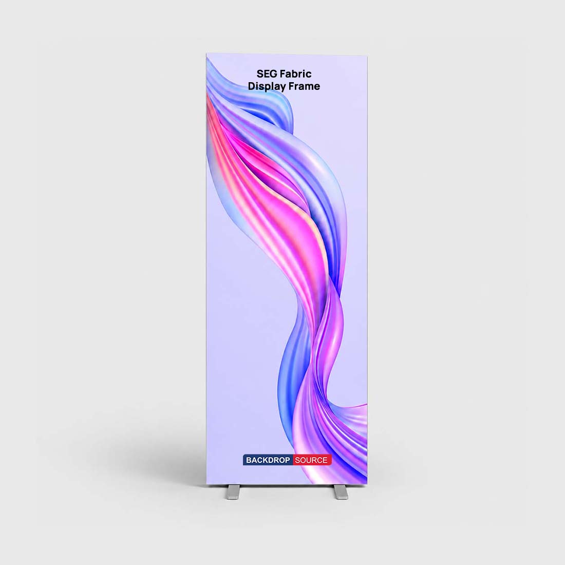 SEG-Spannstoff-Displayrahmen – Aluminiumprofil mit 120 mm Tiefe