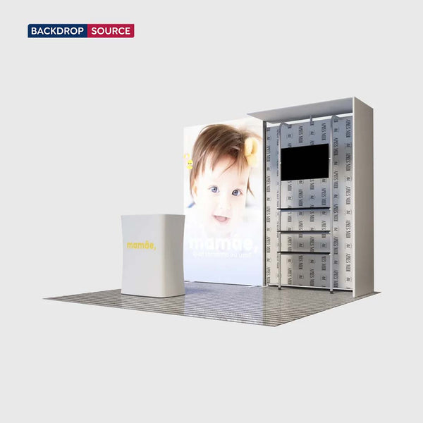 Premier 3m x 3m Messestand – Modell 1