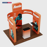 Modular Booth Kits 6m x 6m - Model 15