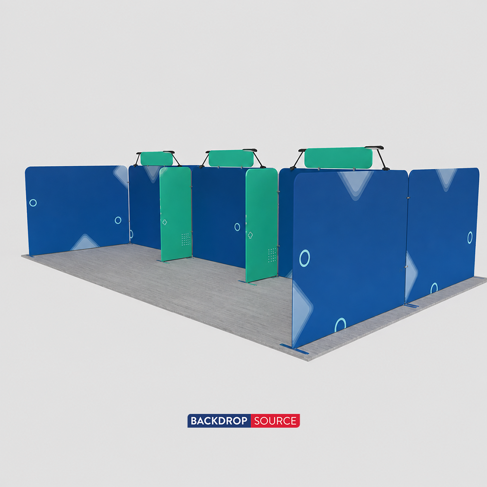 Modular Booth Kits 9m x 6m - Model 3