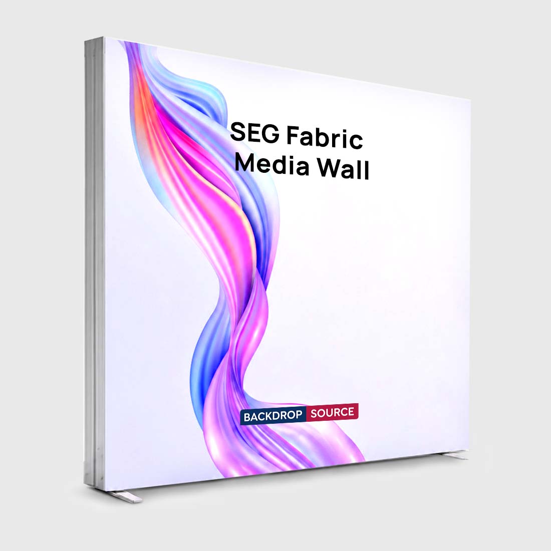 SEG-Stoff-Medienwand – 3m W