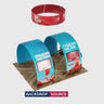 Mobiles Ausstellungsdisplay 3m x 6m – Modell 9