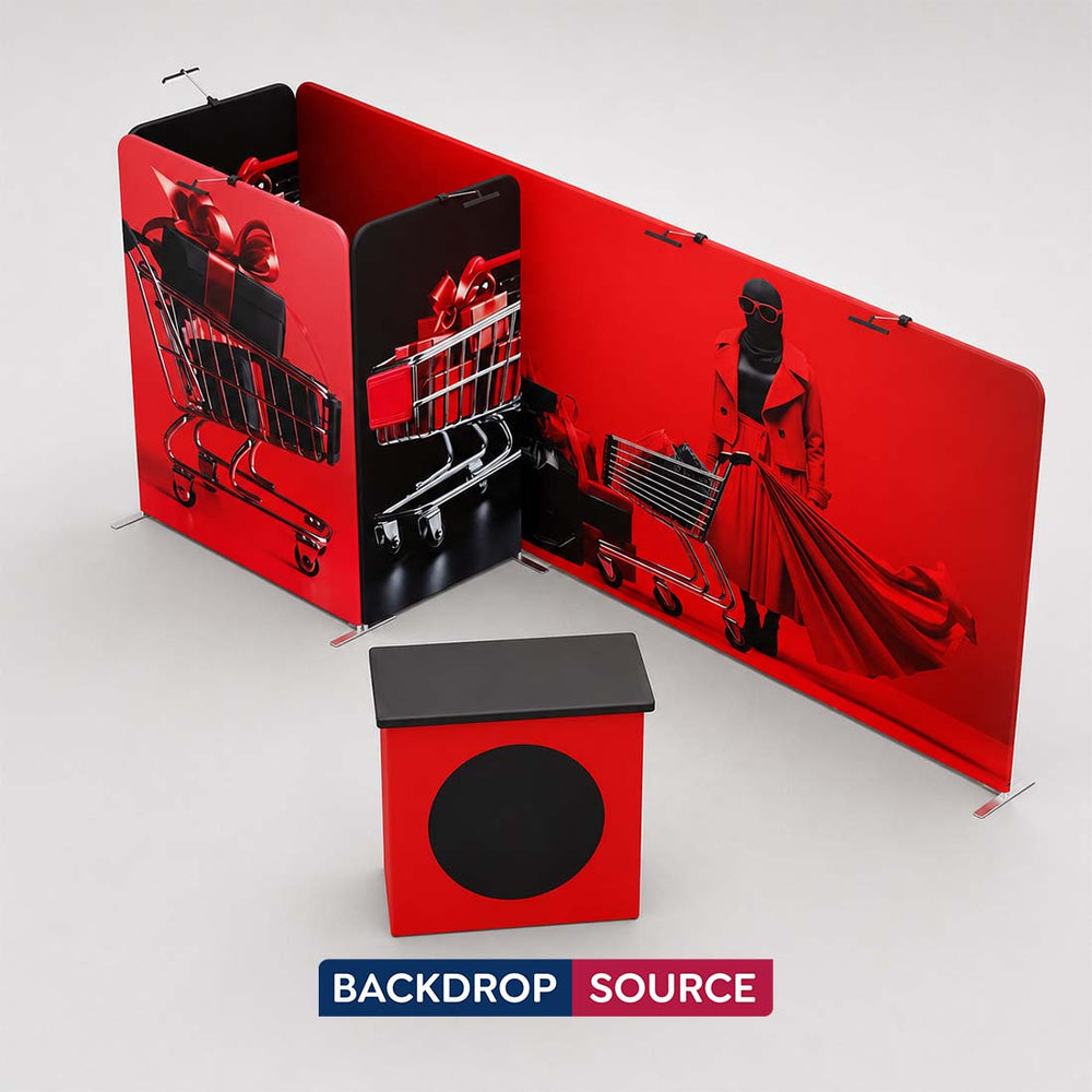 Portable Exhibit Display 3m x 6m - Model 8