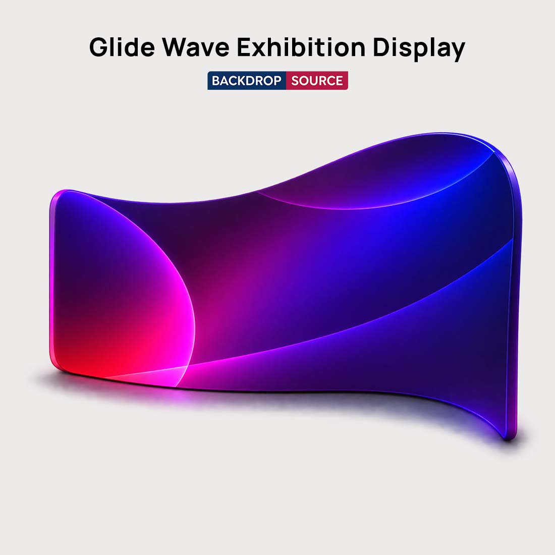 Glide-Wave-Ausstellungsdisplay
