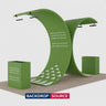 Portable Exhibit Display 3m x 6m - Model 3