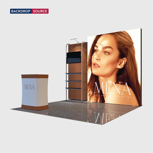 Premier 3m x 3m Messestand – Modell 2