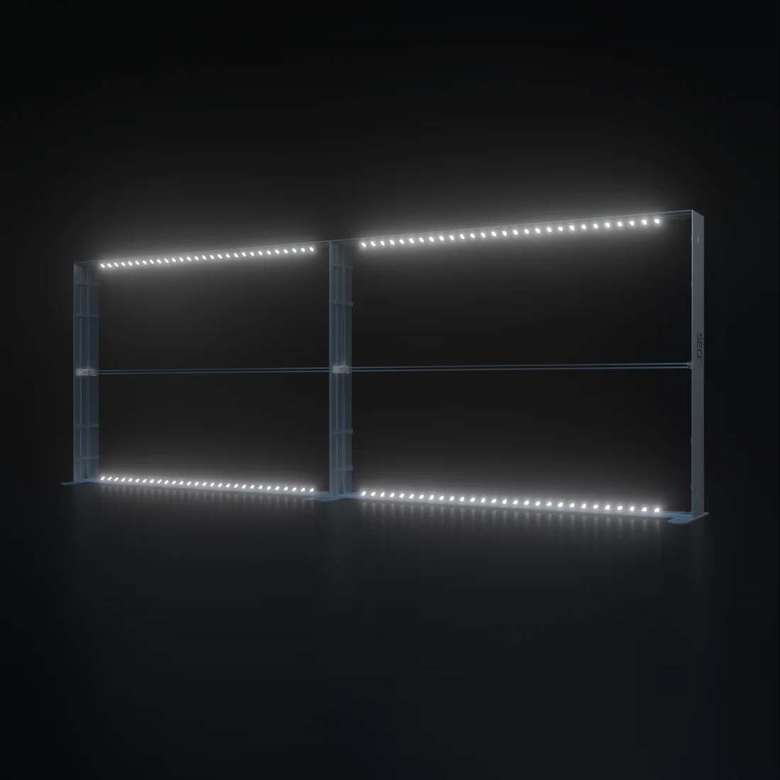 SEGO hinterleuchteter Leuchtkasten 6m x 3m – Modell 1