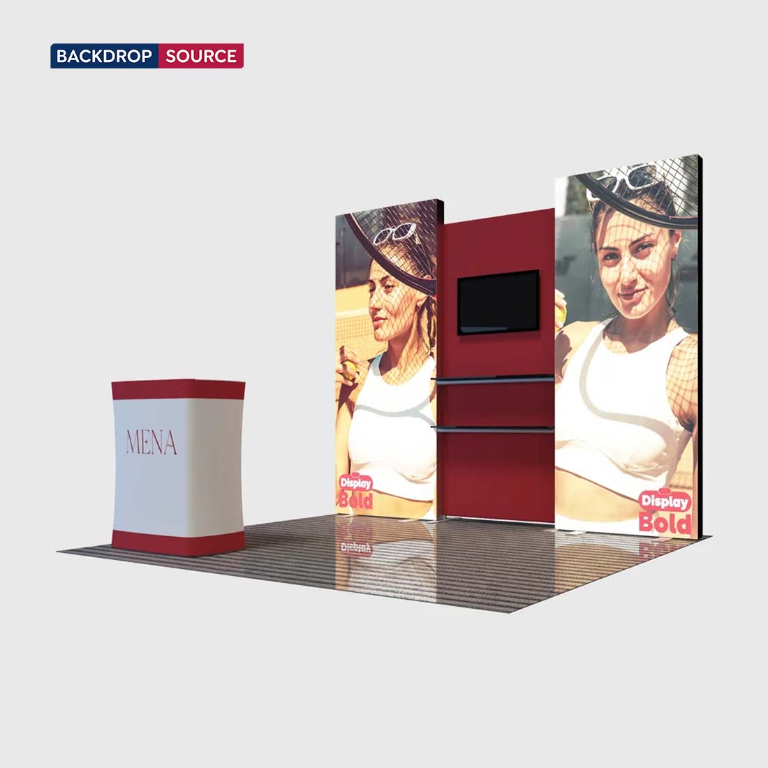 Premier 3m x 3m Messestand – Modell 7
