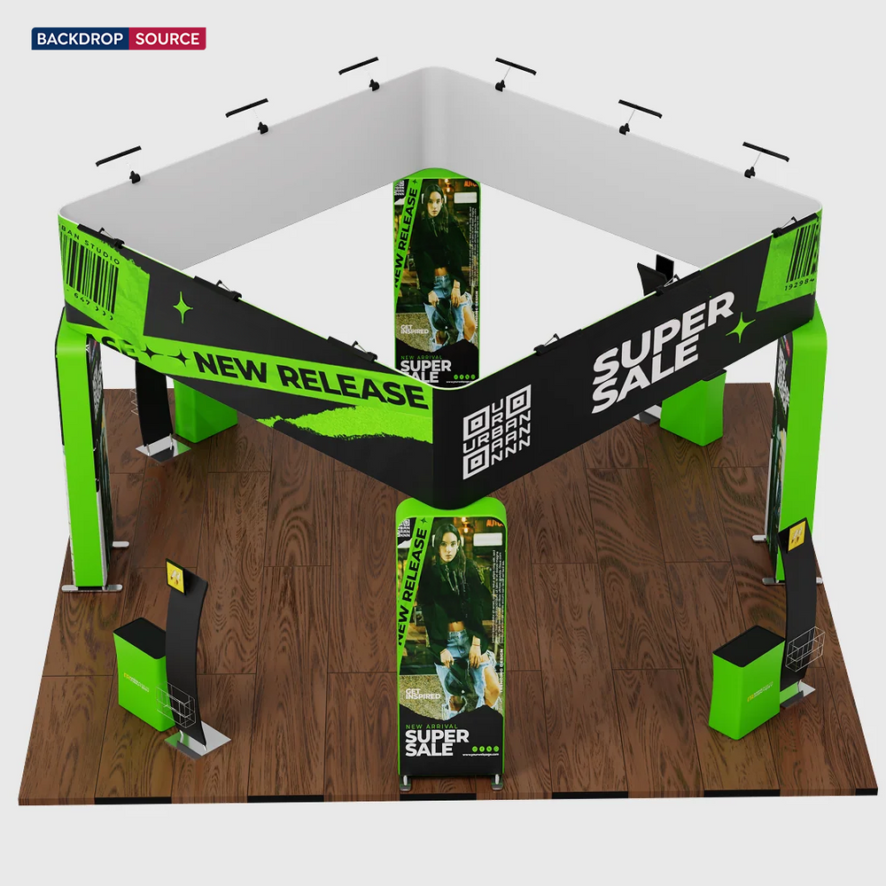 Modular Booth Kits 6m x 6m - Model 11