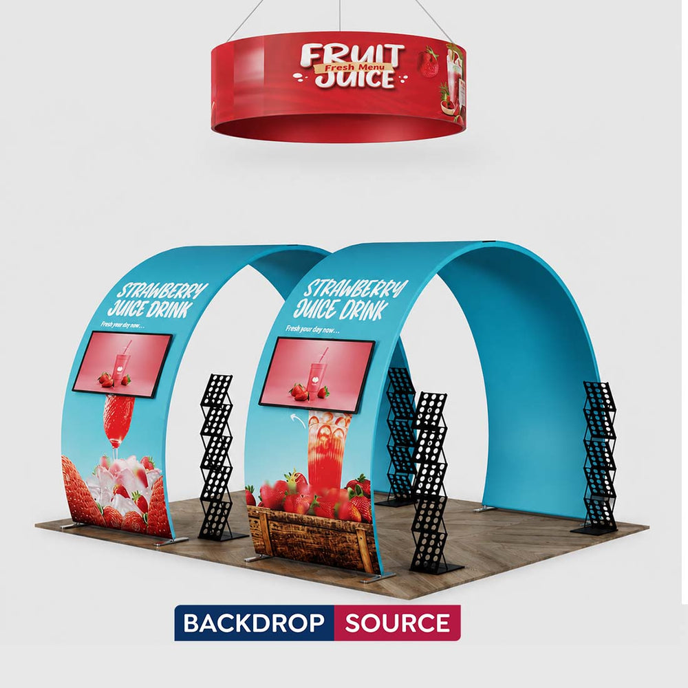 Mobiles Ausstellungsdisplay 3m x 6m – Modell 9