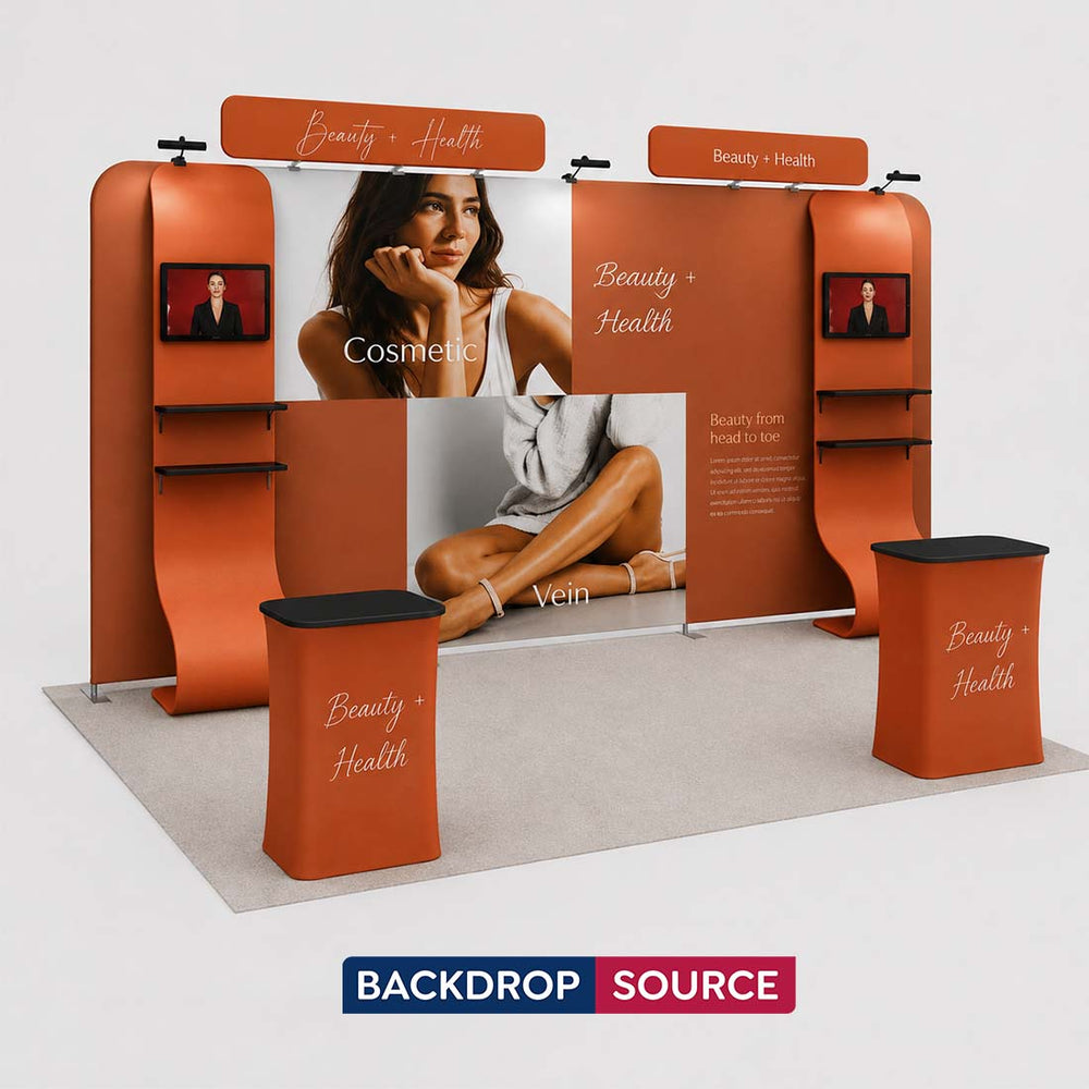 Mobiles Ausstellungsdisplay 3m x 6m – Modell 12