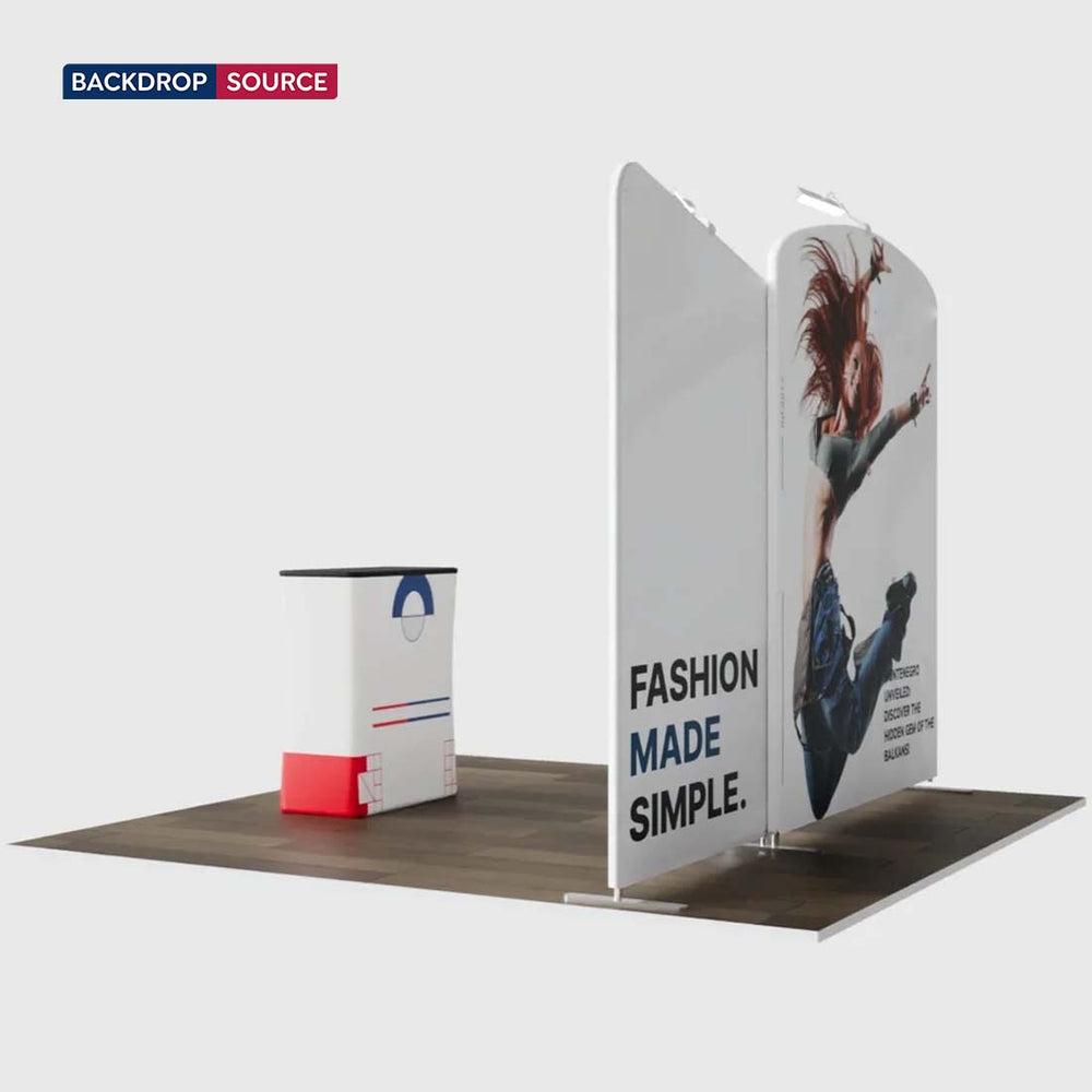 Tragbares Ausstellungsdisplay 3m x 3m – Modell 5