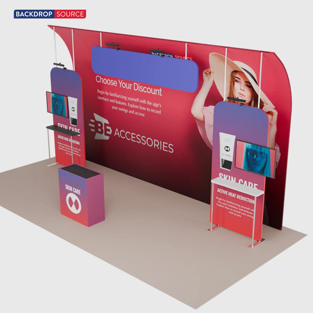 Portable Exhibit Display 6m x 3m - Model 15