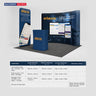 Tragbare Ausstellungswand 3m x 3m – Modell 25