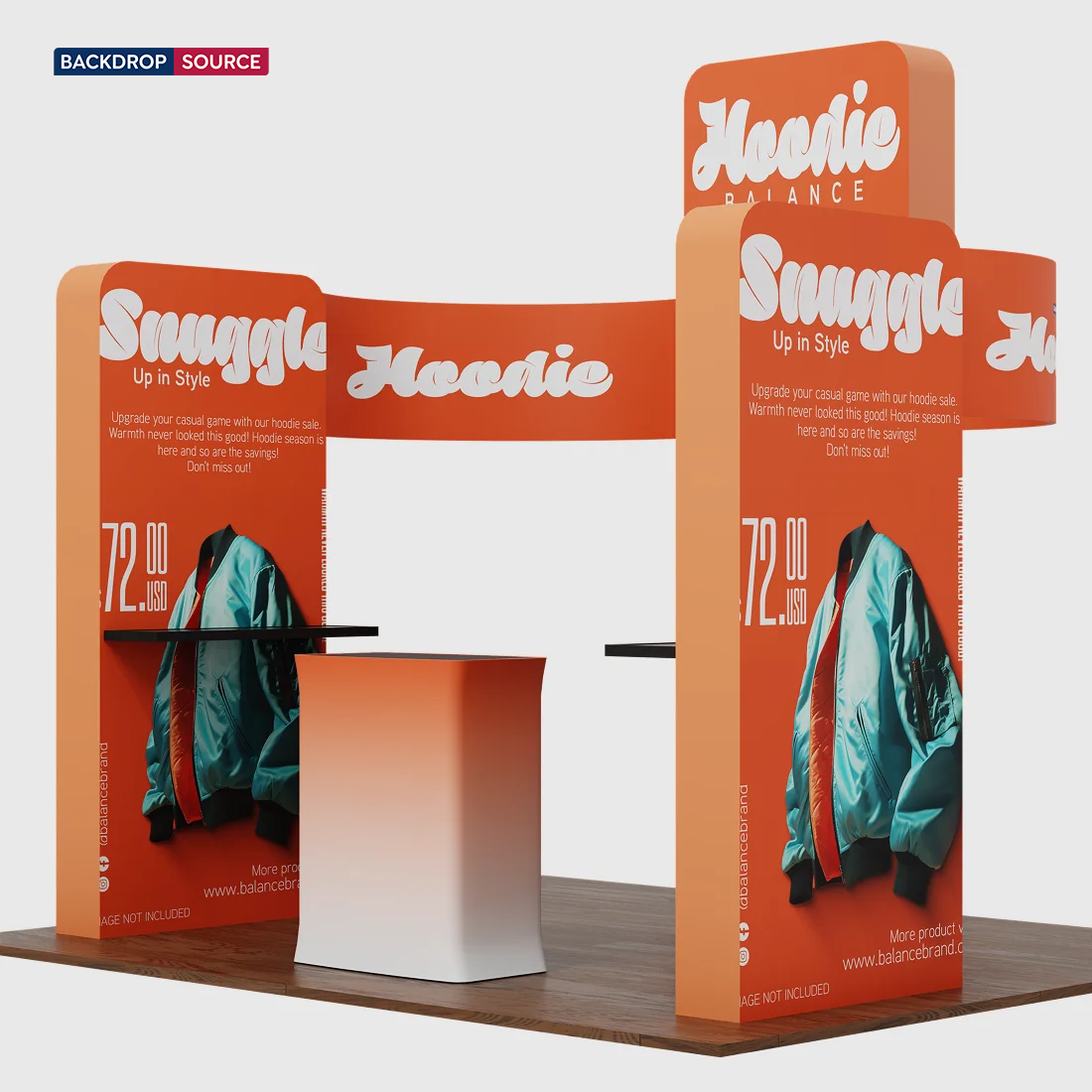 Modular Booth Kits 6m x 6m - Model 15