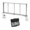 SEG-Stoff-Medienwand – 5m W x 2.5m H