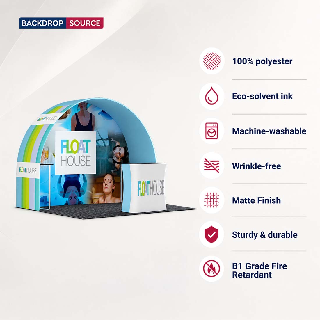 Portable Exhibit Display 3m x 3m - Model 27