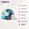 Portable Exhibit Display 3m x 3m - Model 27