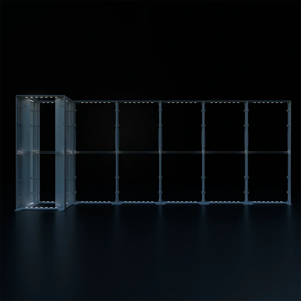 SEGO hinterleuchteter Leuchtkasten 6m x 3m – Modell 2