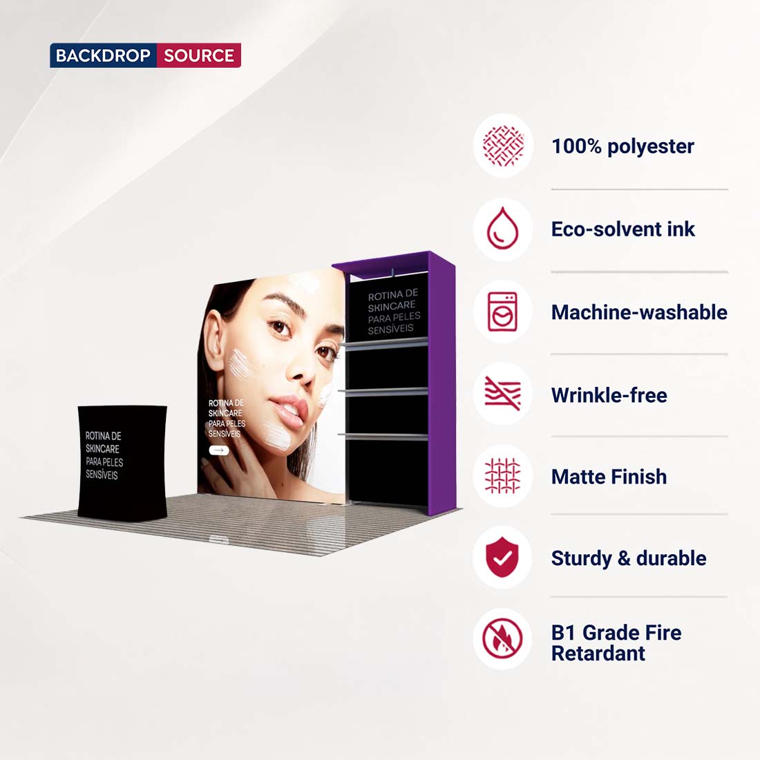 Premier 3m x 3m Messestand – Modell 5