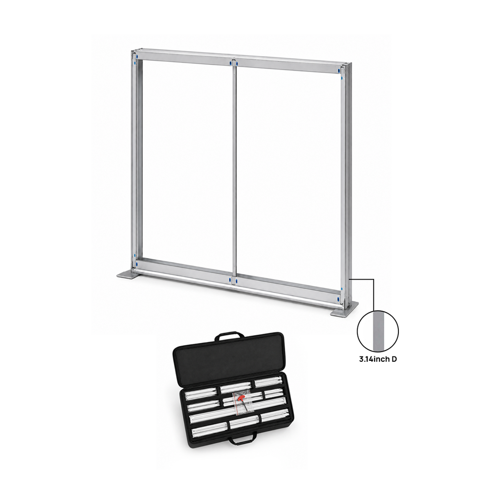 Übergroße SEG-Stoffpräsentation – 3m W x 4m H