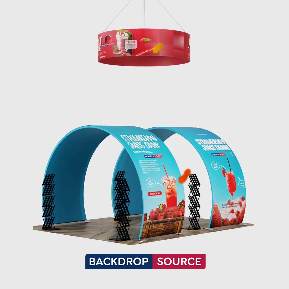 Mobiles Ausstellungsdisplay 3m x 6m – Modell 9