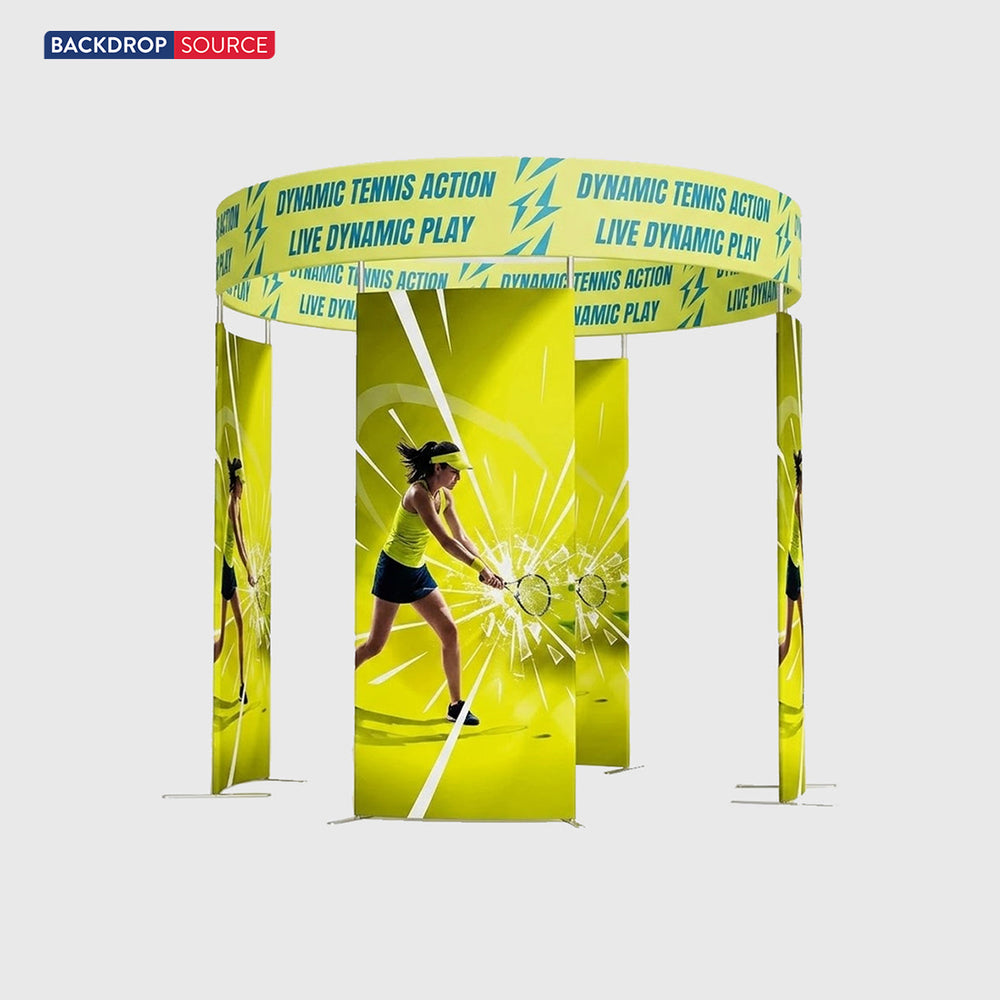 Modulare Messestand-Sets 6m x 6m – Modell 21