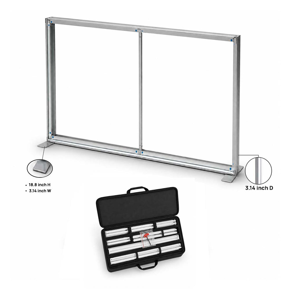 SEG-Stoff-Medienwand – 3m W