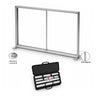 SEG-Stoff-Medienwand – 3m W