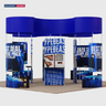 Modular Booth Kits 6m x 6m - Model 14